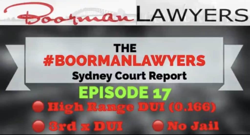Court Report: Downing Centre Drink Driving Lawyers on High Range DUI