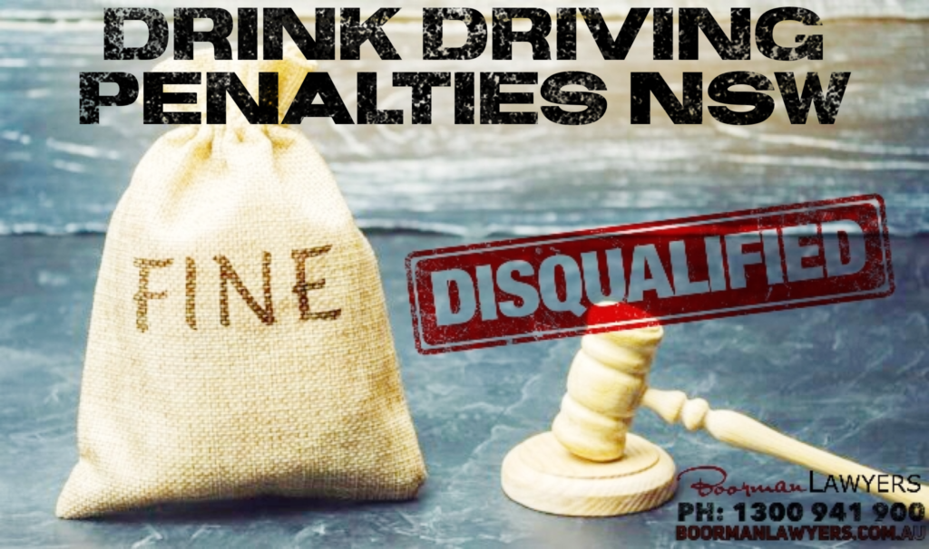 Drink Driving Penalties NSW