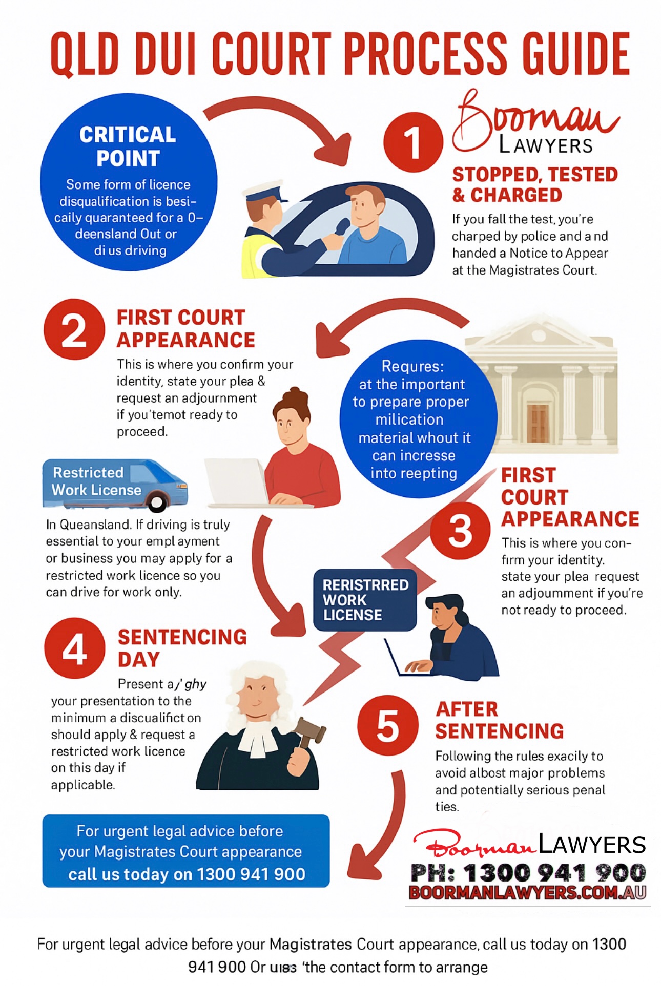 Queensland Magistrates Court Drink Driving Sentencing - Boorman Lawyers