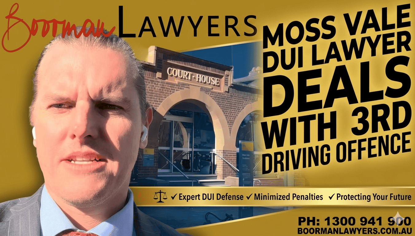 Moss Vale DUI Lawyers: Expert Legal Support for Drink Driving Offences